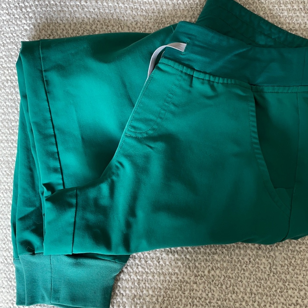 Figs Hunter Green Zamora Jogger Scrub Pant in S